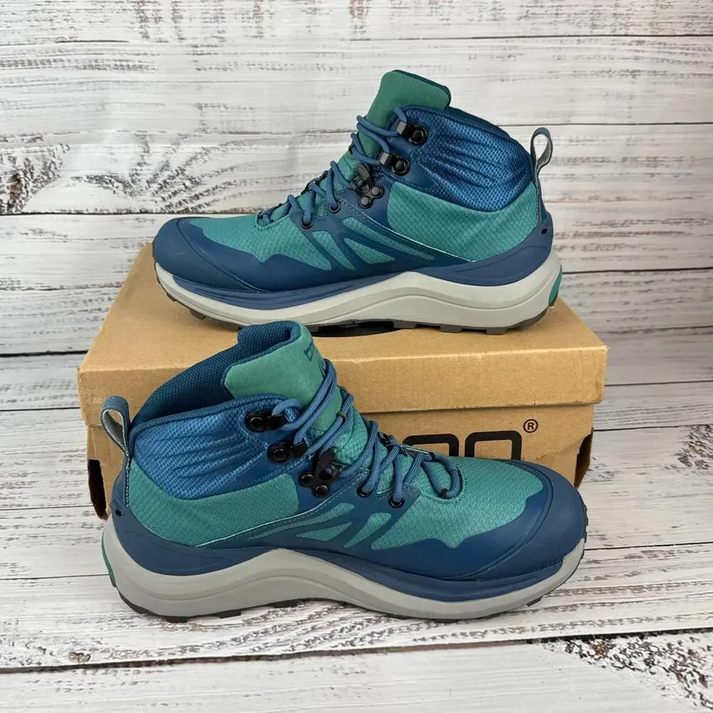 Topo Athletic Trailventure 2 WP Womens US 10 Hiking Boots Ocean Blue